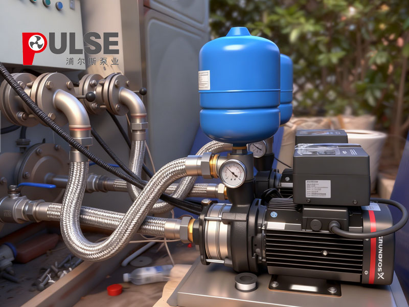 养老院升级格兰富变频泵实录